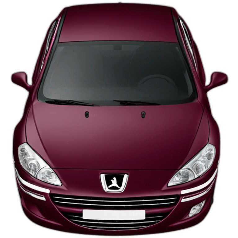 Peugeot 407 couleur bordeaux emoji