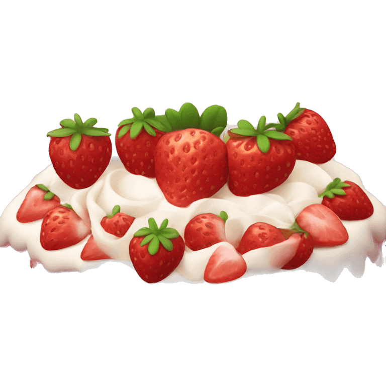 strawberry cake emoji