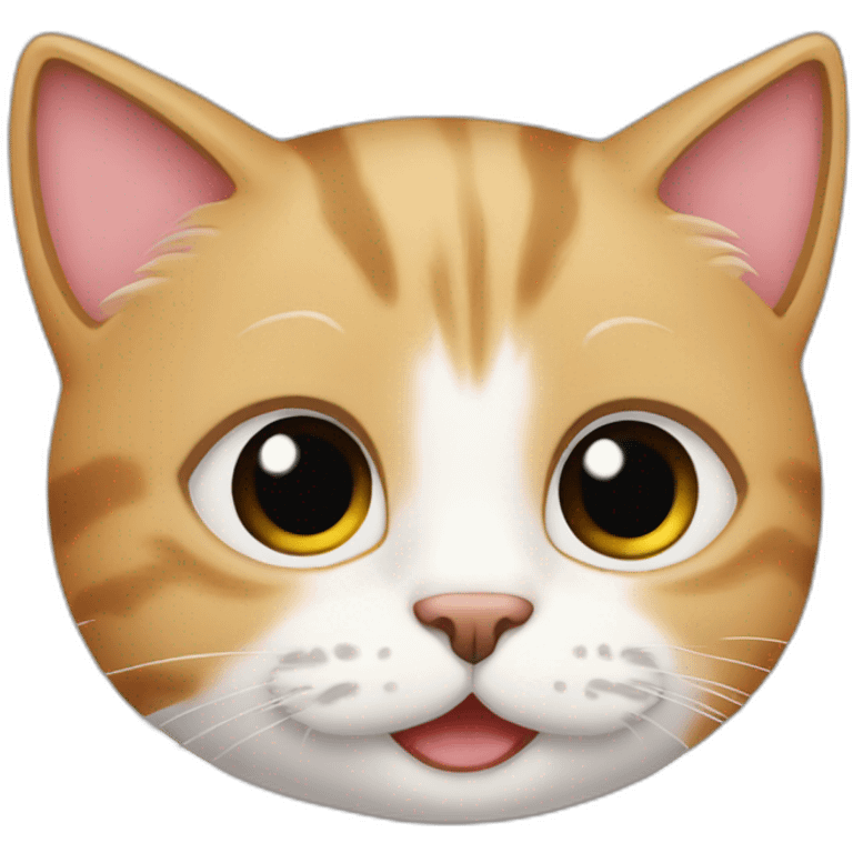 cat saying i love you baby emoji