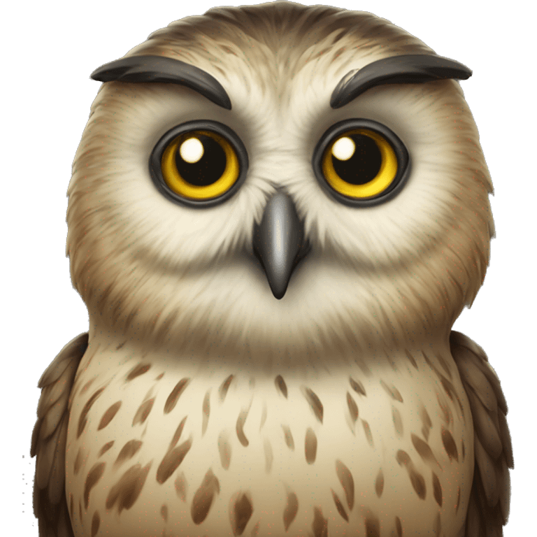 Old German Owl emoji