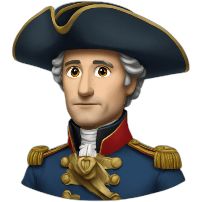 Napoléon avec son chapeau emoji