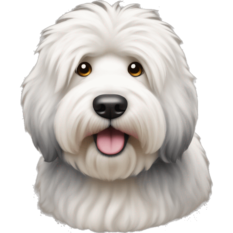 Old English sheepdog emoji