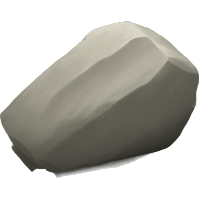 rolling boulder up a mountain emoji