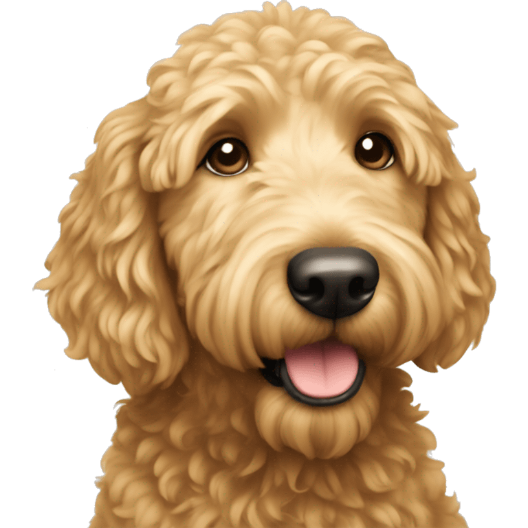 Golden doodle  emoji