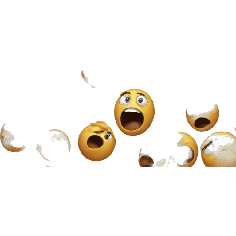 Horrified  emoji