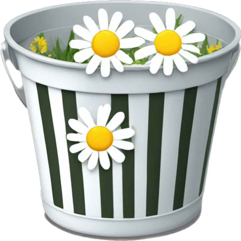 Daisy bucket emoji