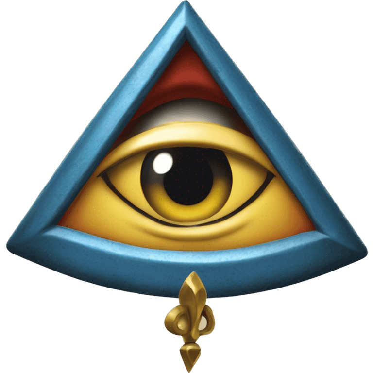 Draw an masonic "all-seeing eye" as 1930s-character design like “Rubber hose animation” such as Betty Boop, Looney Tunes Bosko, Cuphead video game emoji