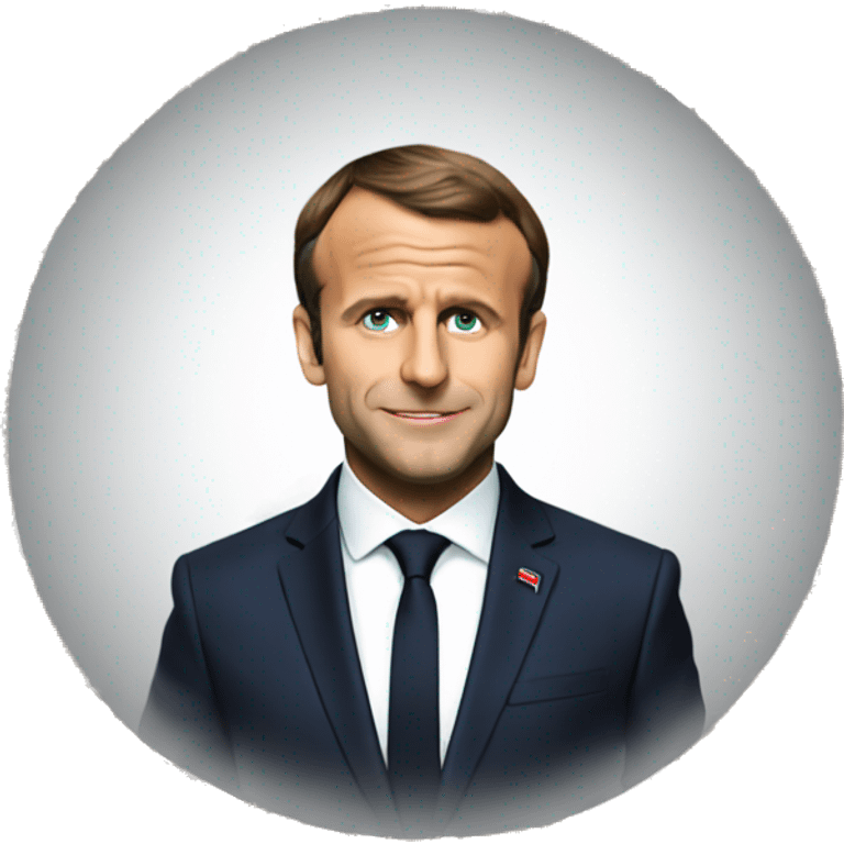 Macron Emmanuel Macron emoji