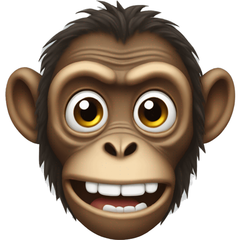 crazy monkey  emoji