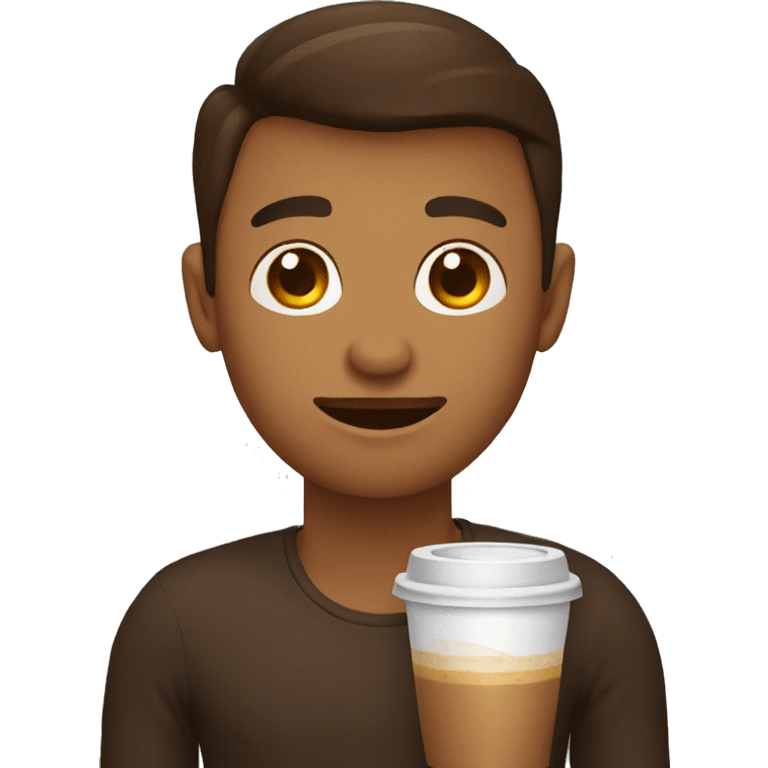 coffee drinker  emoji