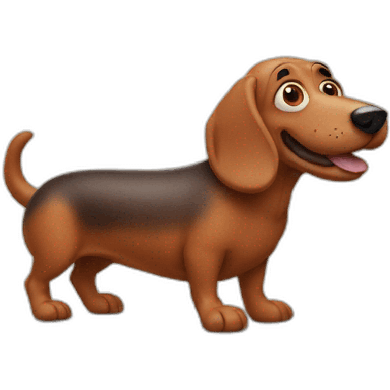 Troll Sausage dog emoji