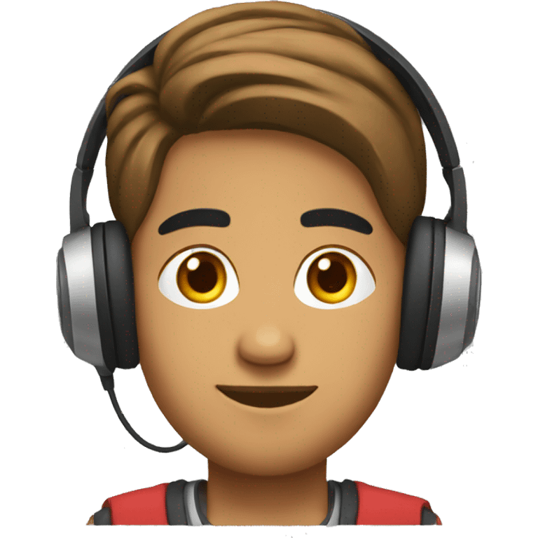 Young Sardar guy wearing headphones emoji