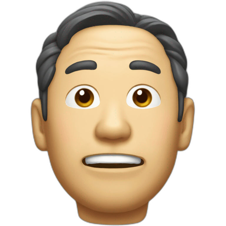 melted Mr.Tanaka emoji