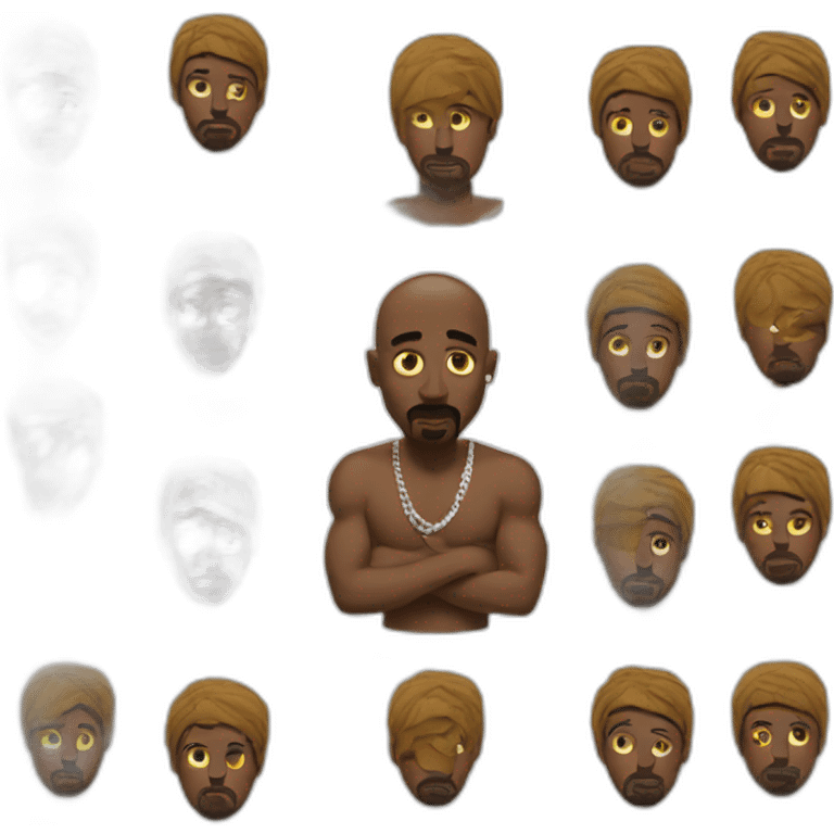 Tupac emoji