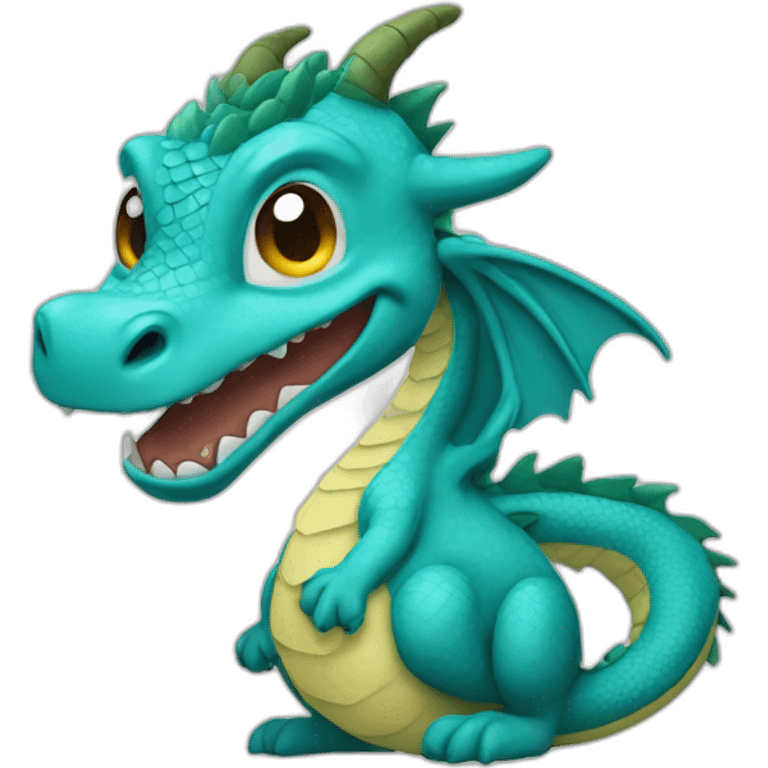 dragon qui dit noice emoji