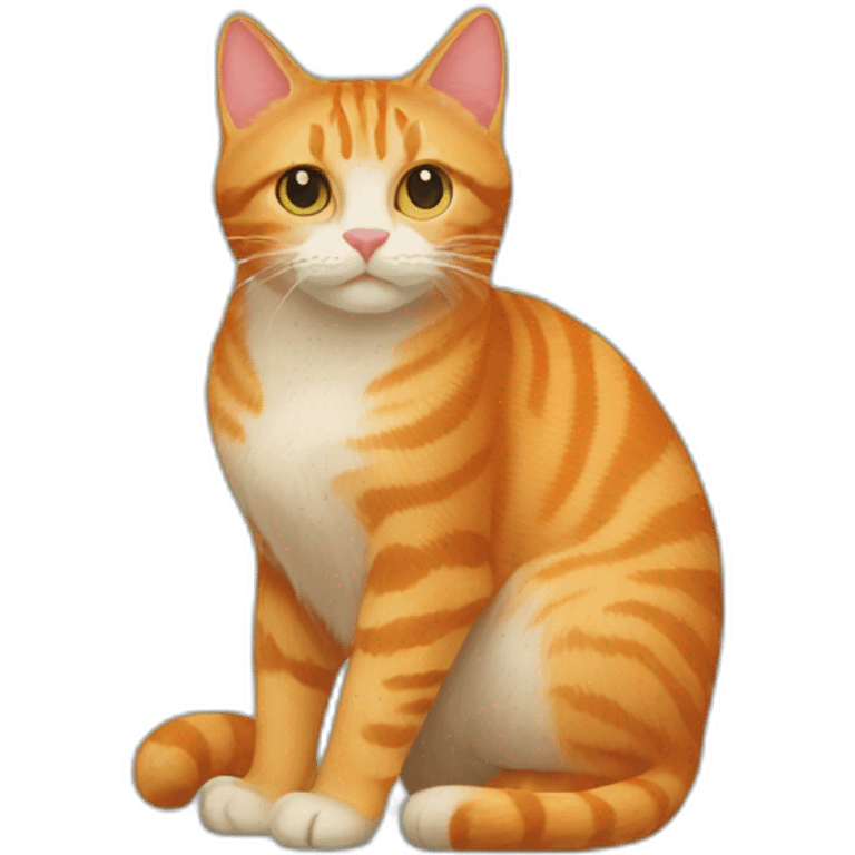 orange tabby cat emoji