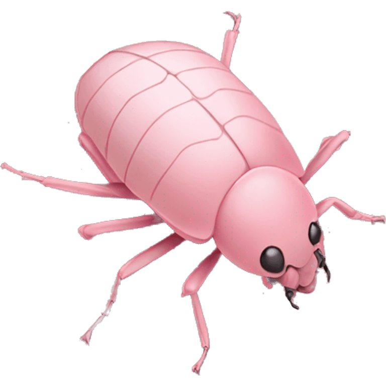 Light pink bug emoji