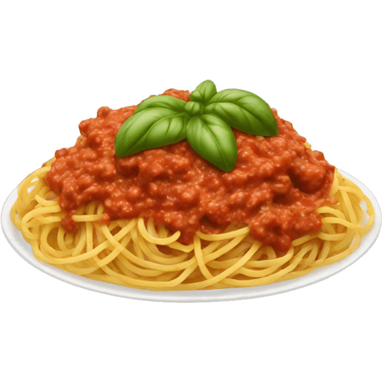 spaghetti bolognese emoji