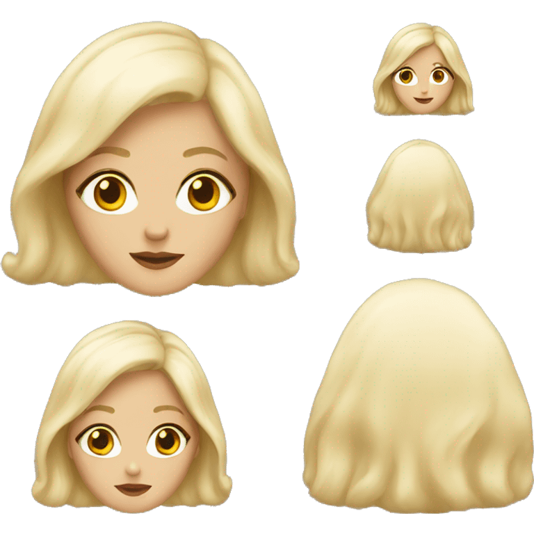 woman santa blonde emoji