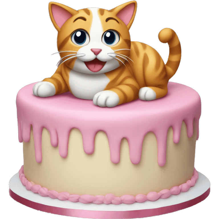 cat on cake emoji