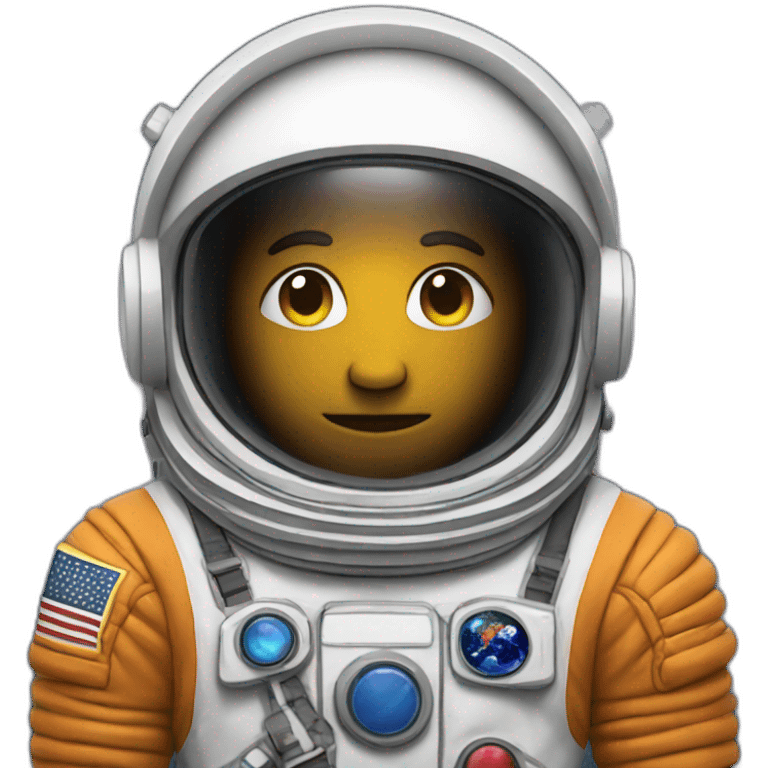 Space man emoji