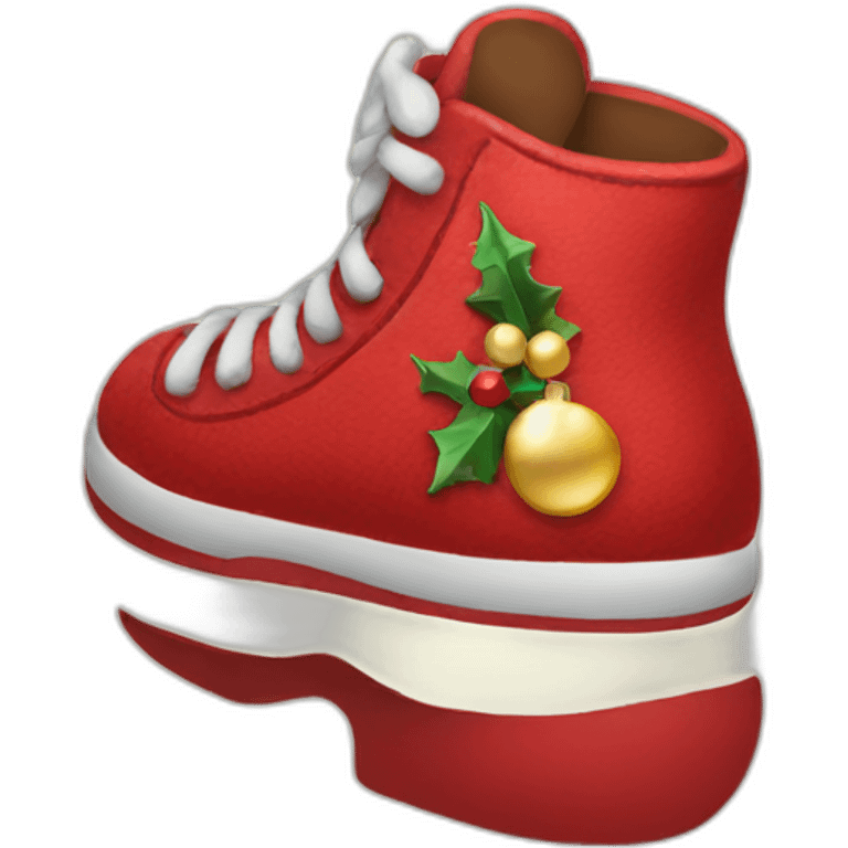 Chirstmas shoe emoji