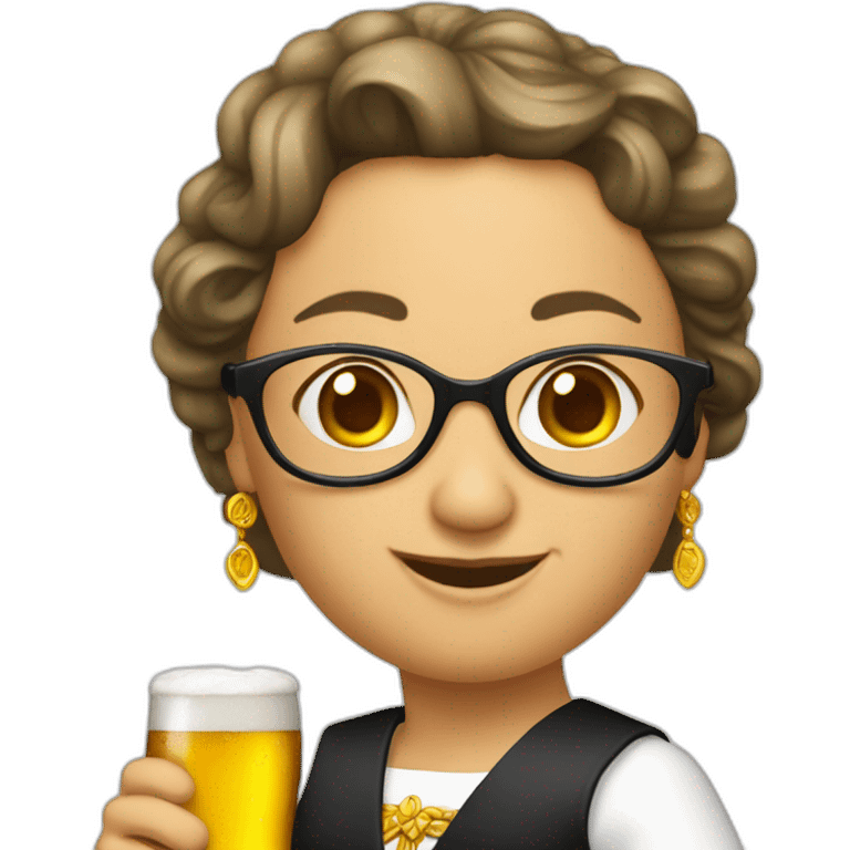 Gitanas Nauseda (Lithuanian president) holding beer emoji