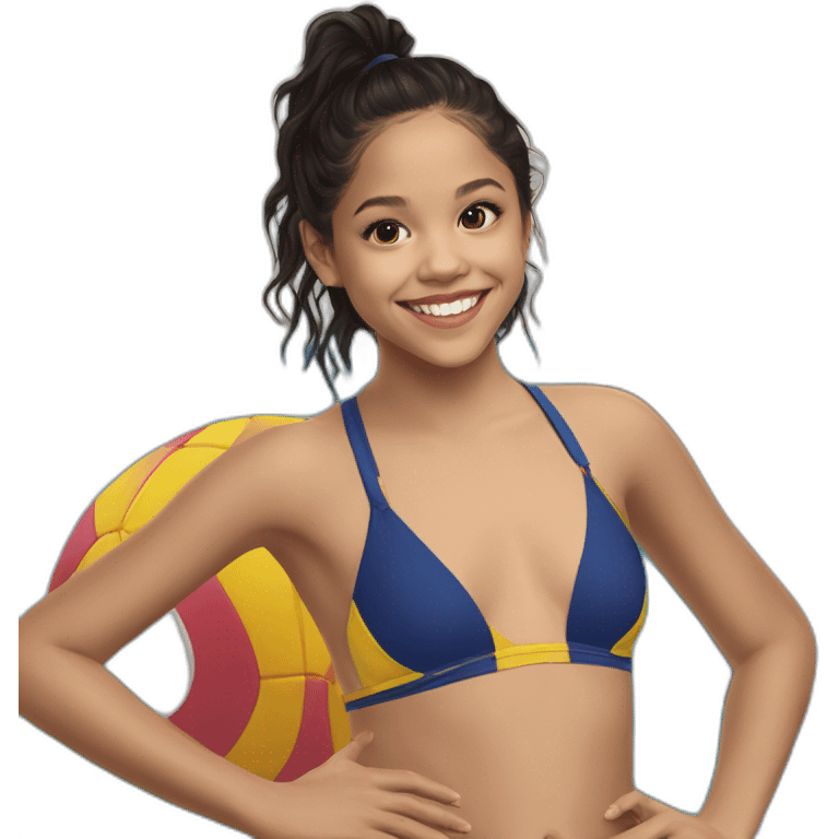 Jenna Ortega maillot bain emoji