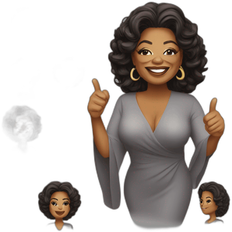 Oprah winfrey you get emoji