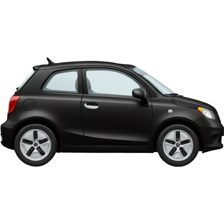 small black car in profile emoji