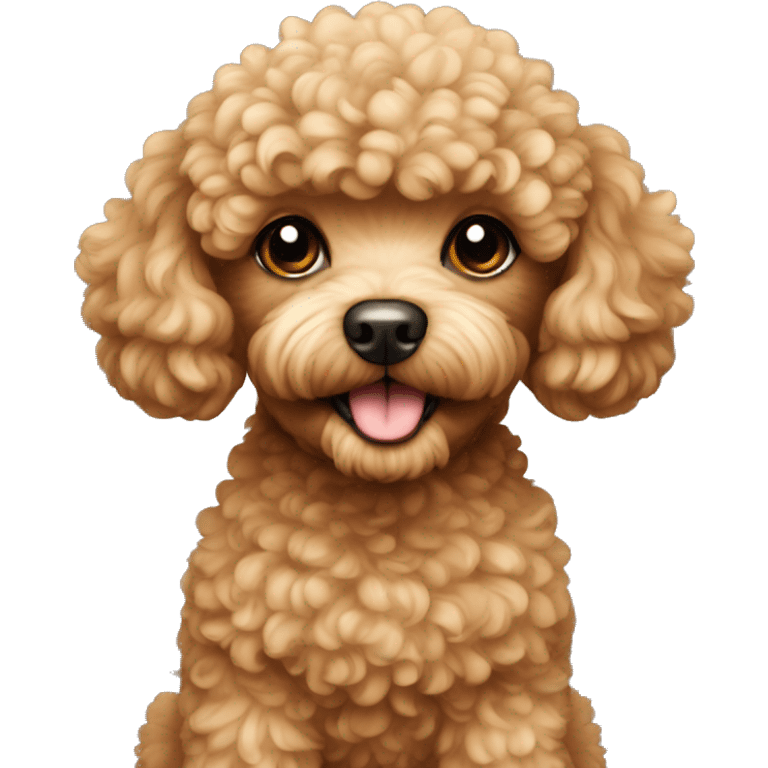 Toy poodle  emoji