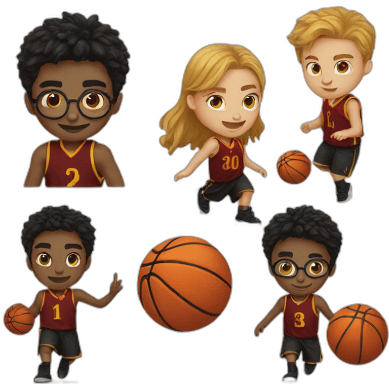 Harry potter play basketball emoji