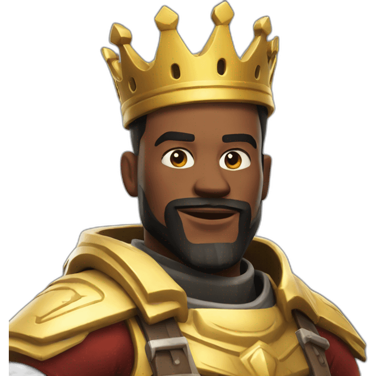 Fortnite king emoji