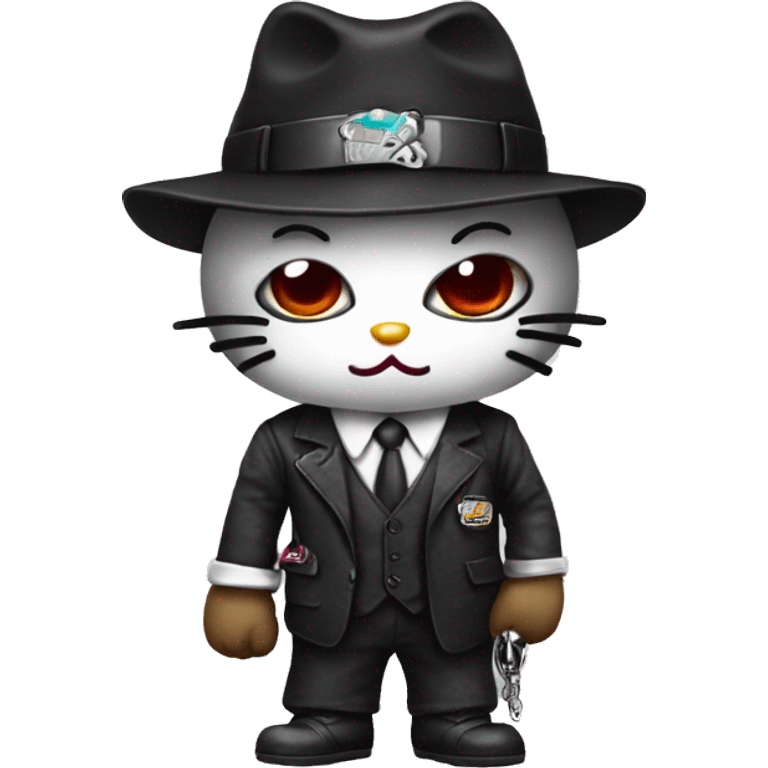 Hello kitty gangster  emoji