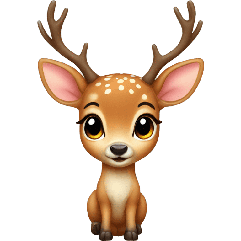 cute baby deer emoji