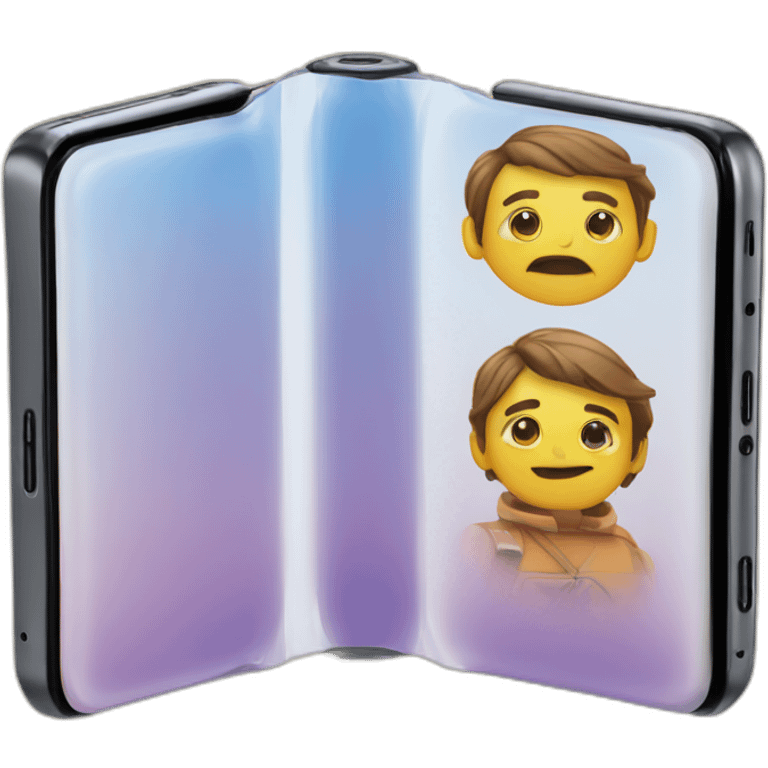 foldable smartphone emoji