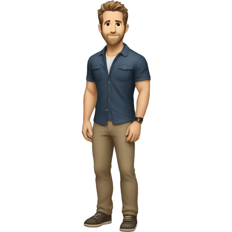 ryan reynolds full body emoji