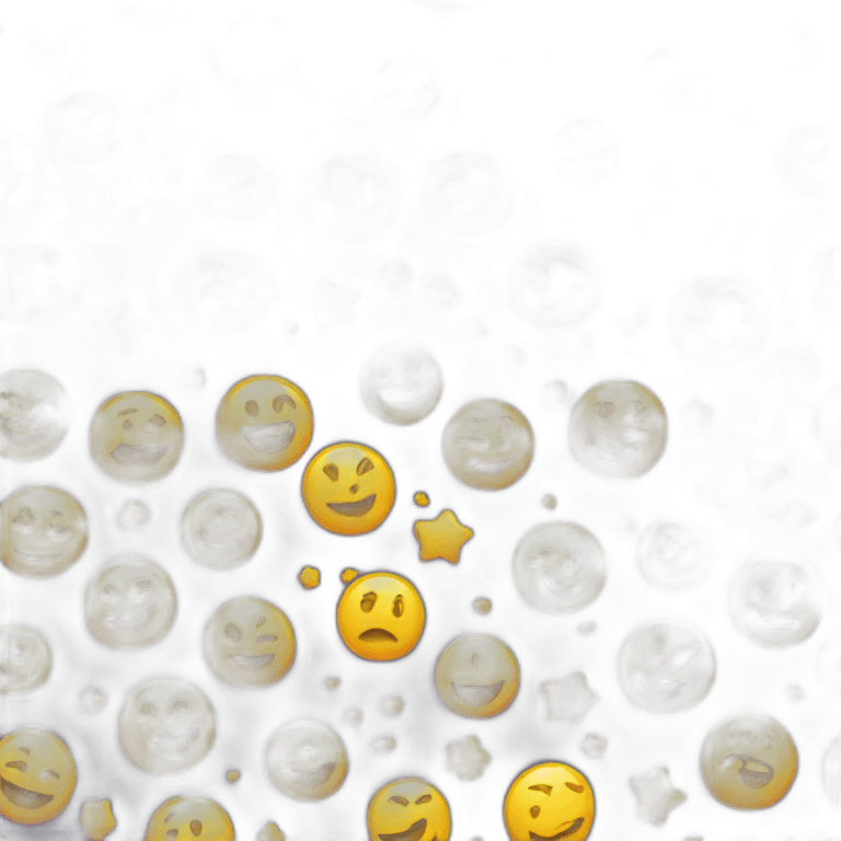 emoji celebration yellow circle emoji