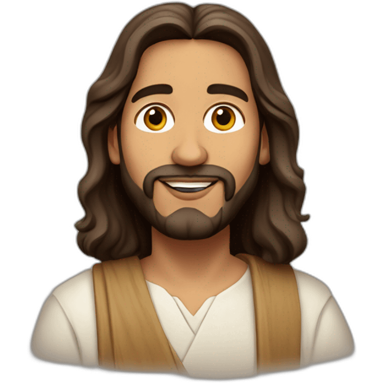 Jesús caricatura  emoji