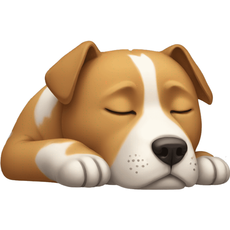 sleeping dog emoji