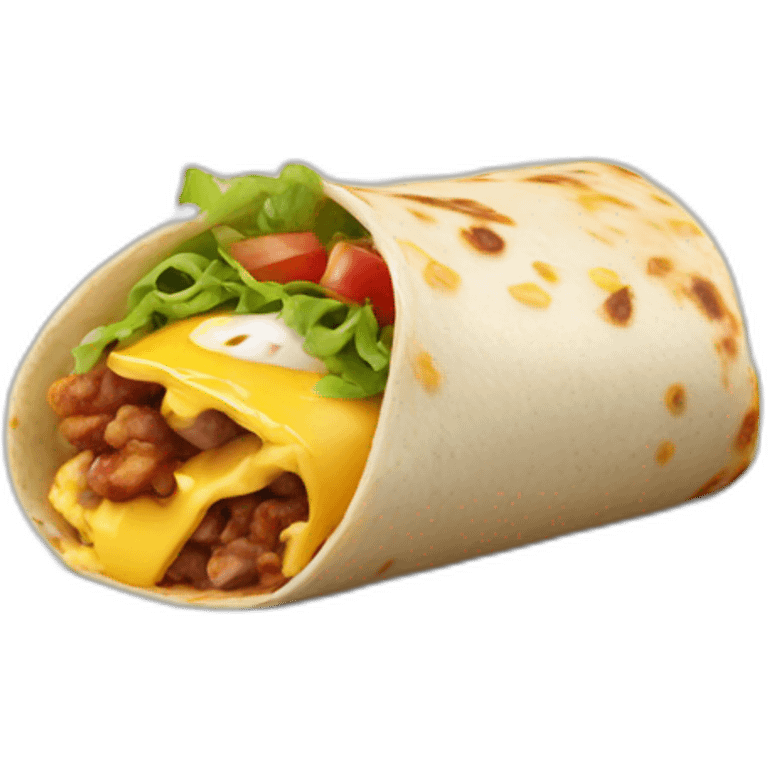 breakfast burrito emoji