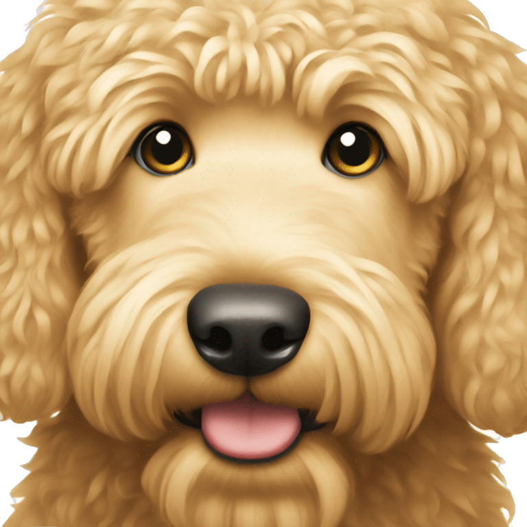 Golden doodle  emoji