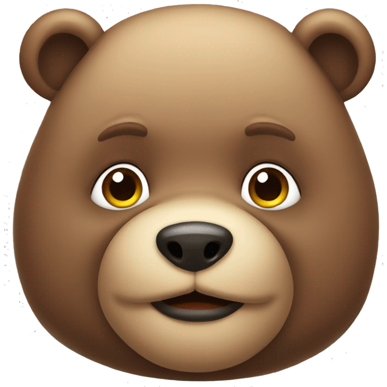 chubby bear  emoji