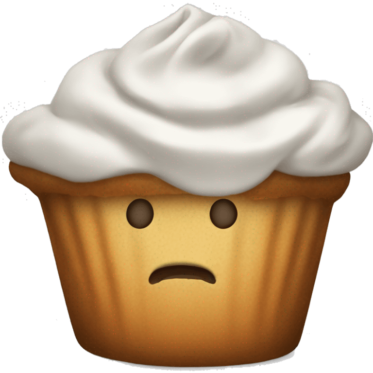 muffin white emoji