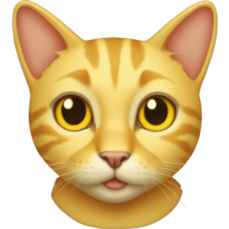 yellow cat emoji