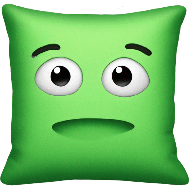 Green pillow emoji