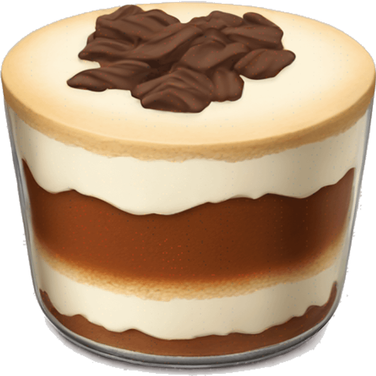 Tiramisu emoji