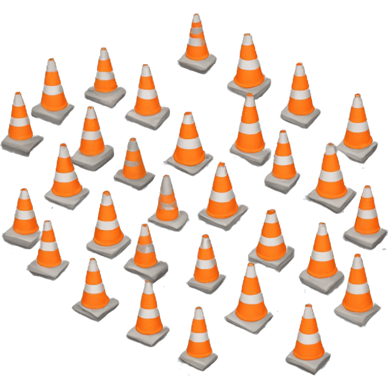 road cone emoji