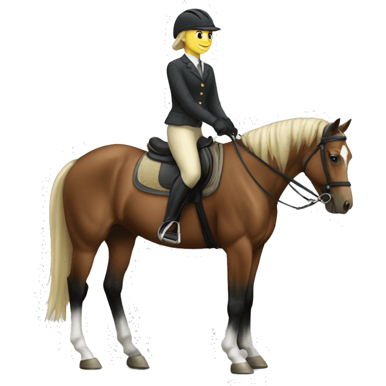 Equestrian emoji