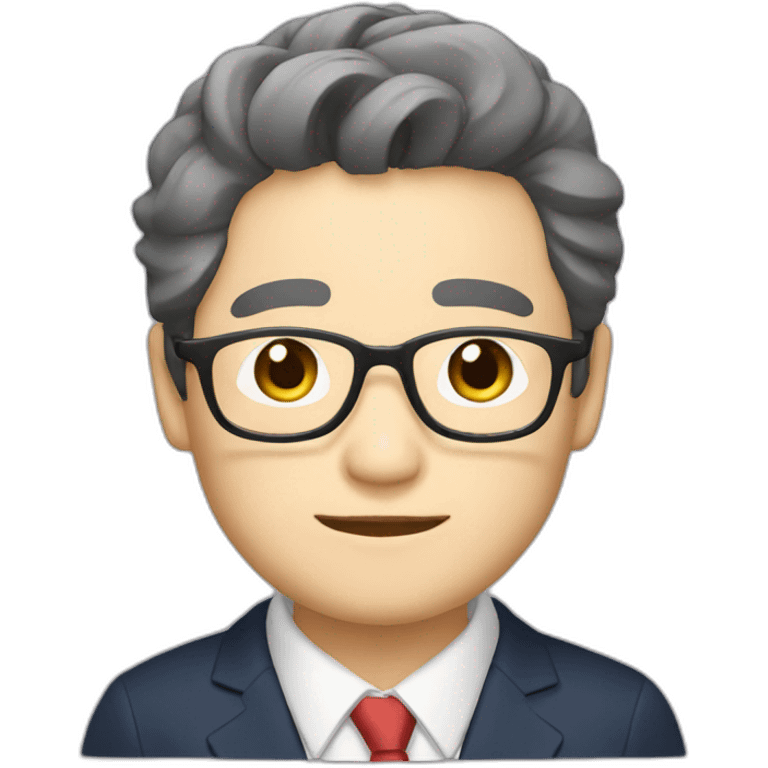 japanese Traditional father with suit emoji